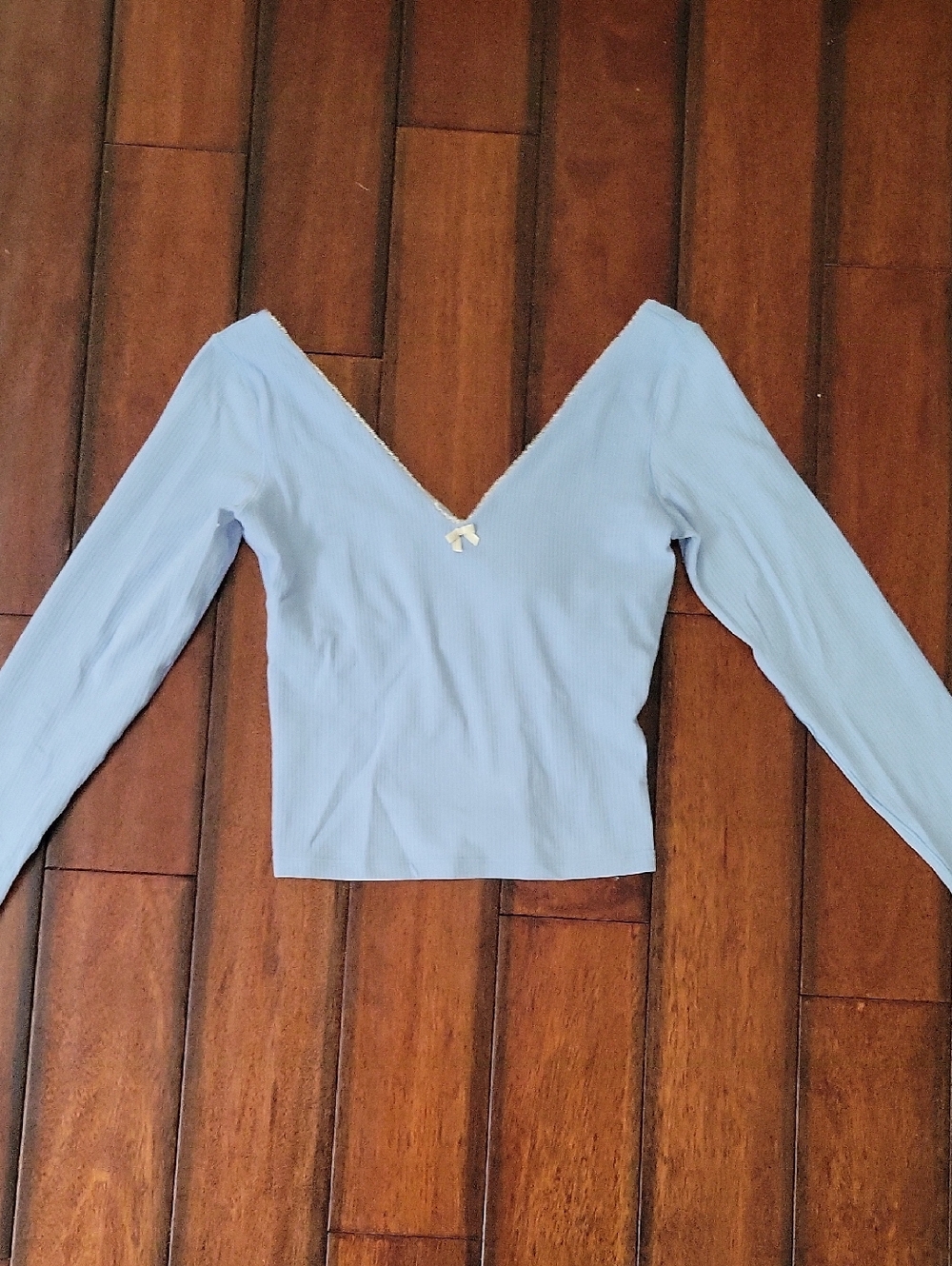 Aerie Long Sleeve Bra Top